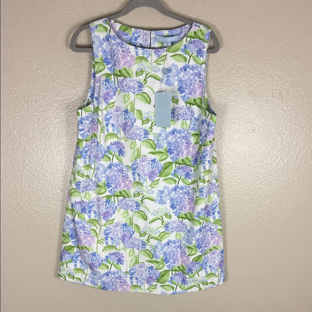 Hill House Charlie Dress in Blue Hydrangea - Picture 3 of 7